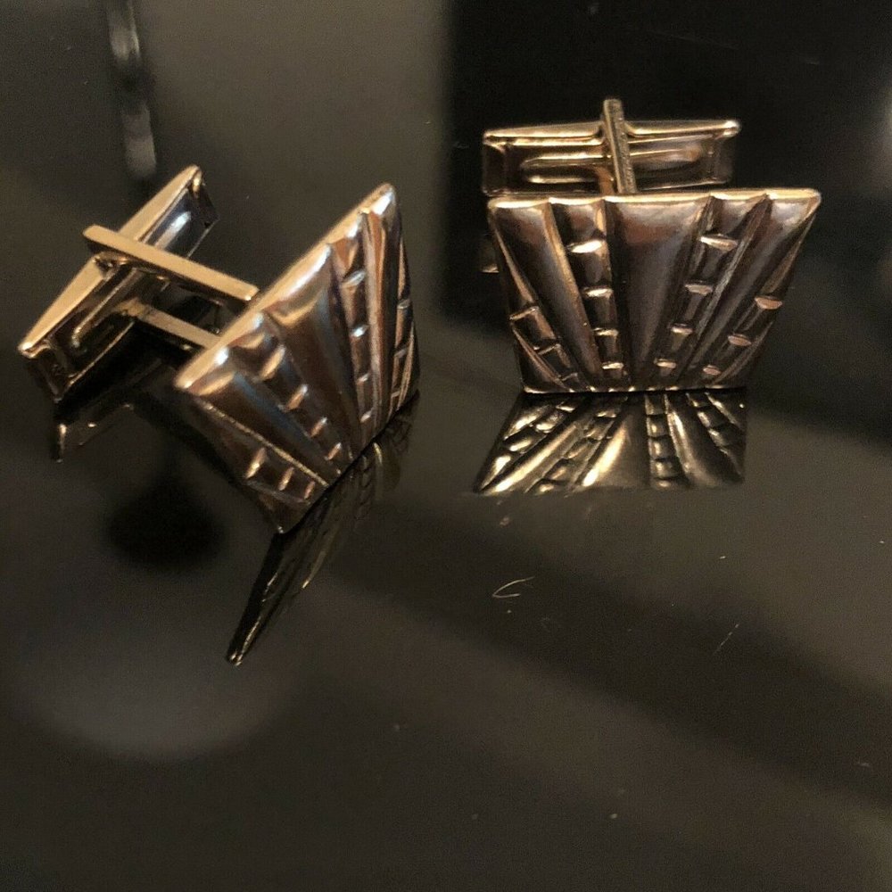 Vintage Fine Cufflinks Gold Tone High quality